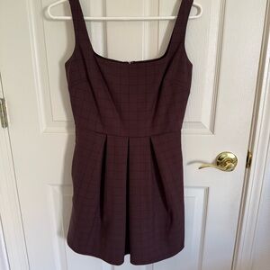 Sunday Best Tartan Sleeveless Sheath Dress